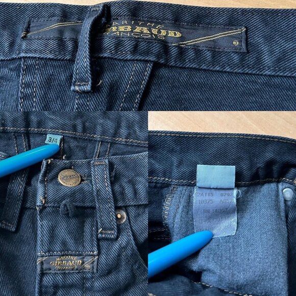 80s Vintage Marithe Francois Girbaud Jeans Black Faded Grunge Mom Jeans. - Picture 8 of 8